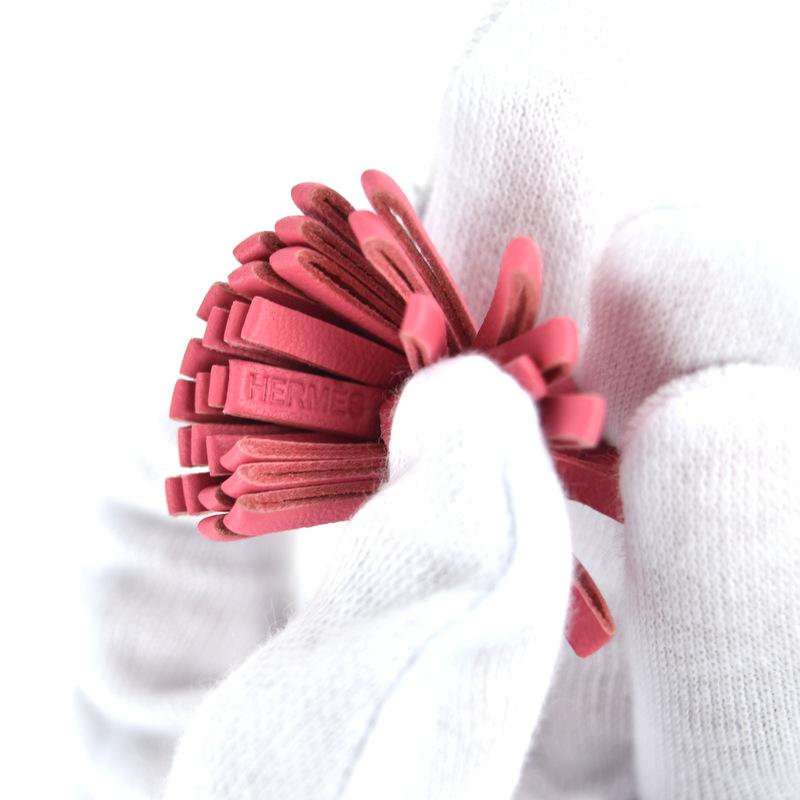 HERMES（エルメス） バッグチャーム カルメンチータ レザー ピンク