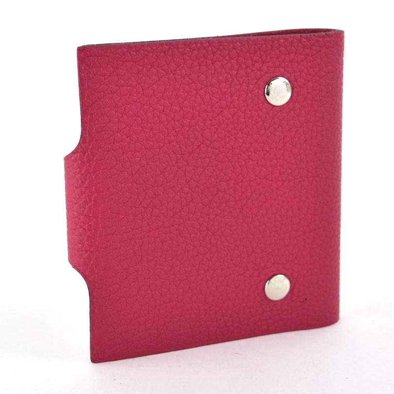 美品✨エルメス ユリス ノートブックカバー トゴレザー ミニ ピンク 美