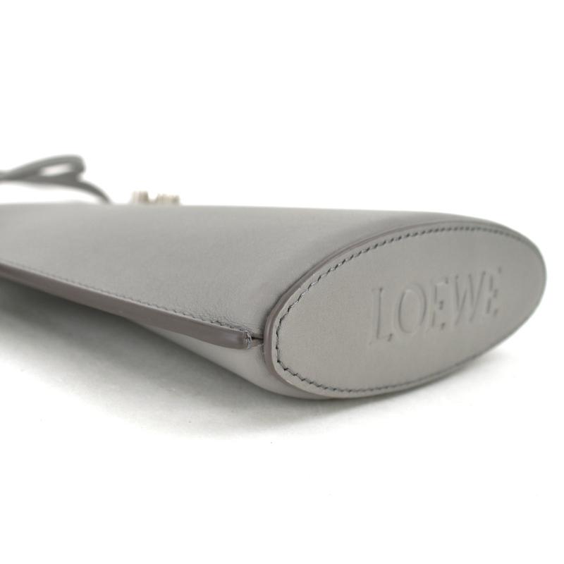 DCM株式会社　　ロエベ LOEWE ロエベ バッグ レディース ダイスポケット レザー グレー