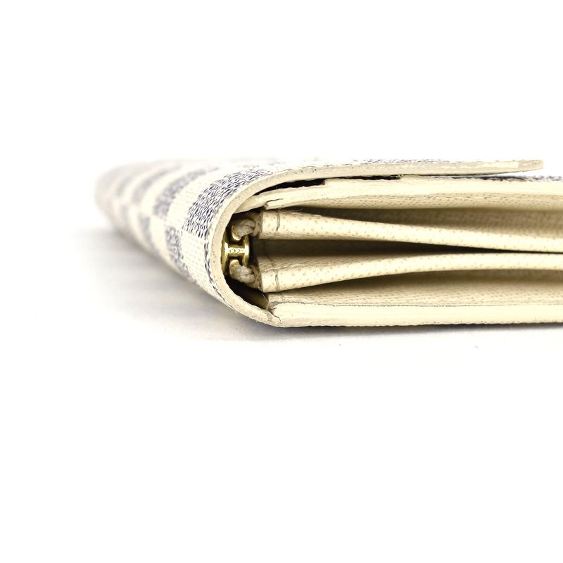 ルイヴィトン ダミエ アズール ポルトフォイユ サラ 長財布 N61735 白 楽天市場】ルイヴィトン 長財布 レディース メンズ ダミエ