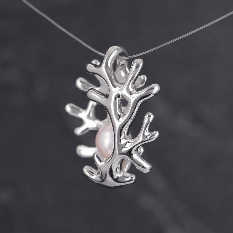 MIKIMOTO（ミキモト） ペンダントトップ 18金 K18WG ホワイトゴールド