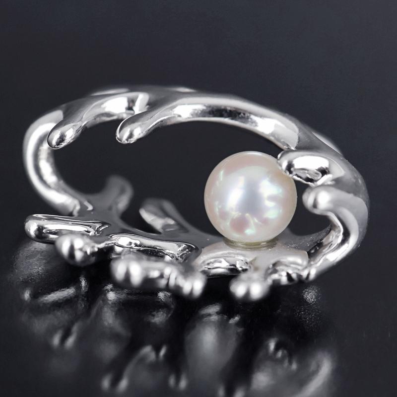 MIKIMOTO（ミキモト） ペンダントトップ 18金 K18WG ホワイトゴールド