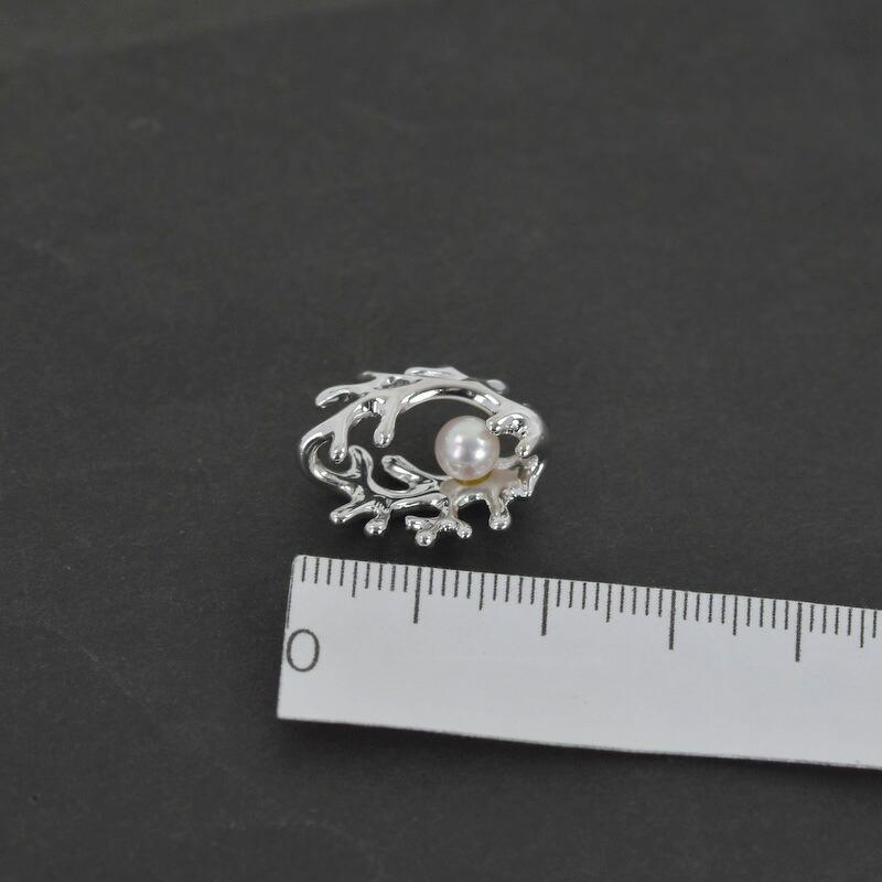 MIKIMOTO（ミキモト） ペンダントトップ 18金 K18WG ホワイトゴールド
