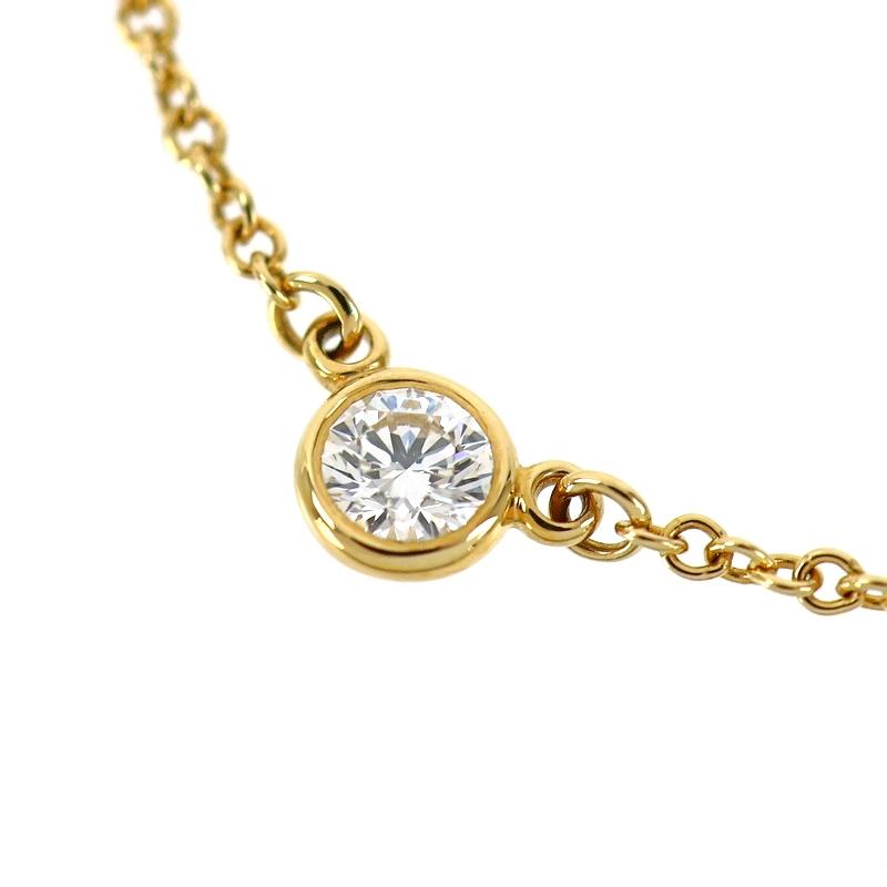 Diamonds By The Yard ティファニー バイザヤード ネックレス K18YG