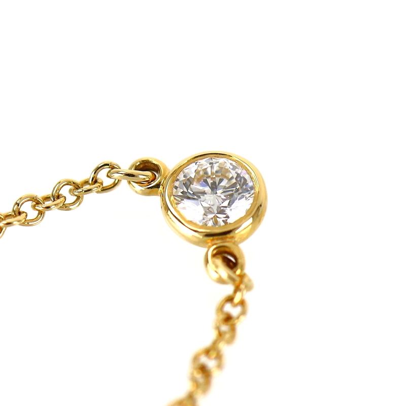 Diamonds By The Yard ティファニー バイザヤード ネックレス K18YG