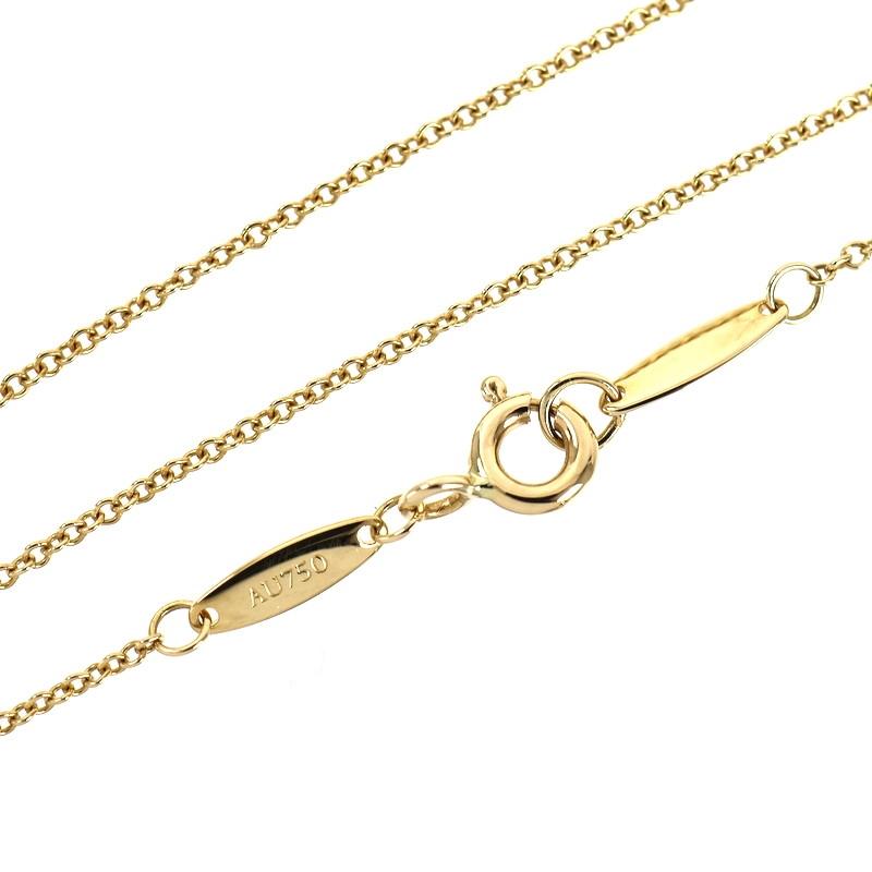 Diamonds By The Yard ティファニー バイザヤード ネックレス K18YG