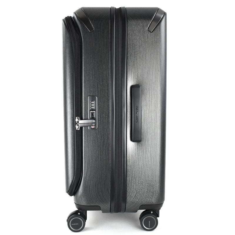【大容量】SAMSONITE キャリーケース 80L ブラック Samsonite サムソナイト スーツケース Lサイズ 81L/89L 大型 大