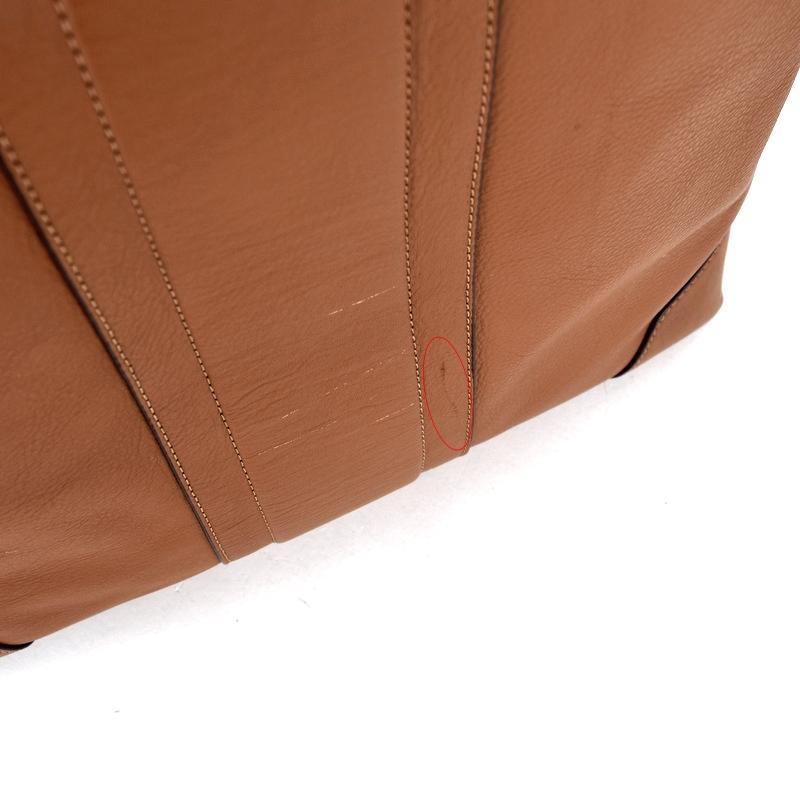 COACH コーチ 縦型 2WAYトート 斜め掛け 手提げ ブラウン レザー