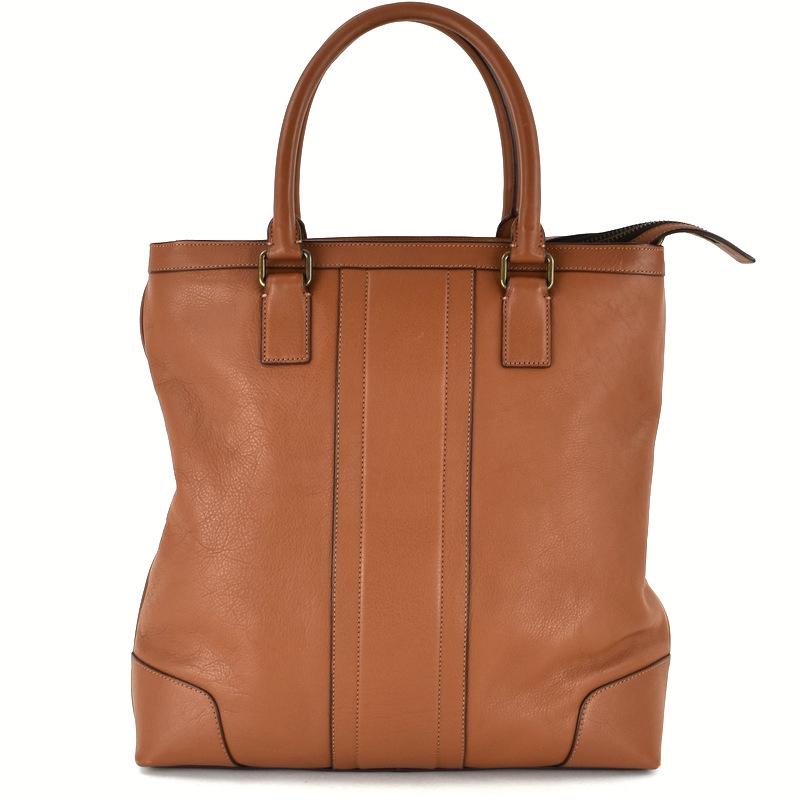 COACH トートバッグ ブラウン 新品未使用 COACH（コーチ） 縦型 2WAYトート 斜め掛け 手提げ ブラウン レザー