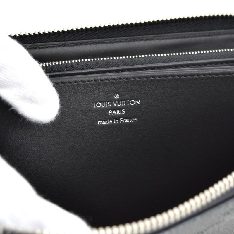 未使用 展示品 ルイ ヴィトン LOUIS VUITTON マヒナ ジッピー ウォレット ラウンドファスナー 長財布 レザー ノワール M61867 90169348 LOUIS VUITTON - ルイ・ヴィトン LOUIS VUITTON ジッピーウォレット