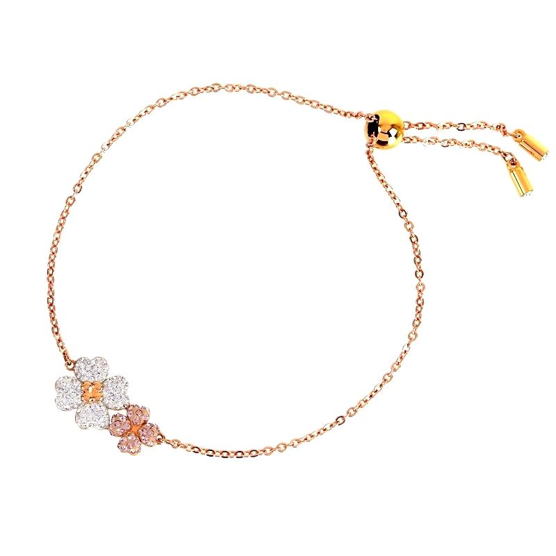 SWAROVSKI（スワロフスキー） ブレスレット フラワーモチーフ Latisha
