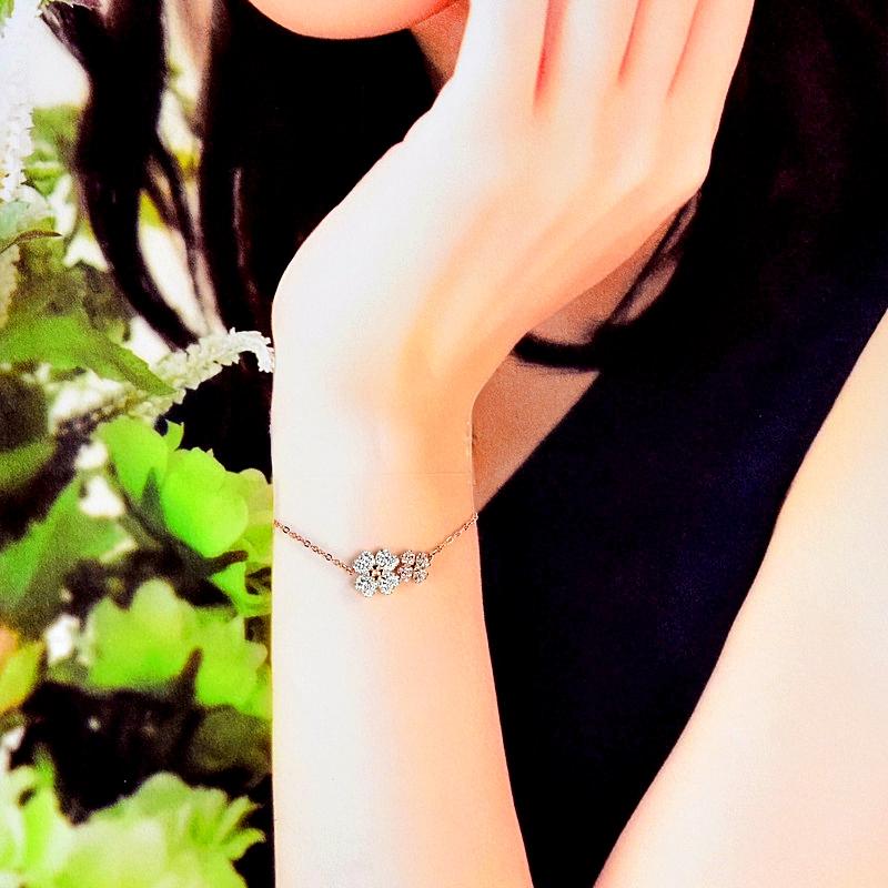 SWAROVSKI（スワロフスキー） ブレスレット フラワーモチーフ Latisha 