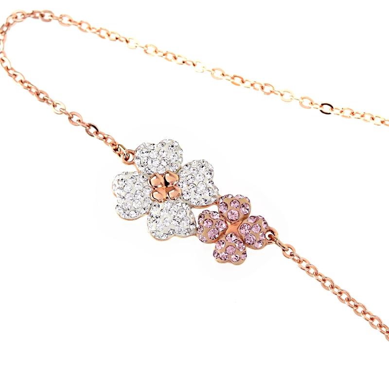 SWAROVSKI（スワロフスキー） ブレスレット フラワーモチーフ Latisha 