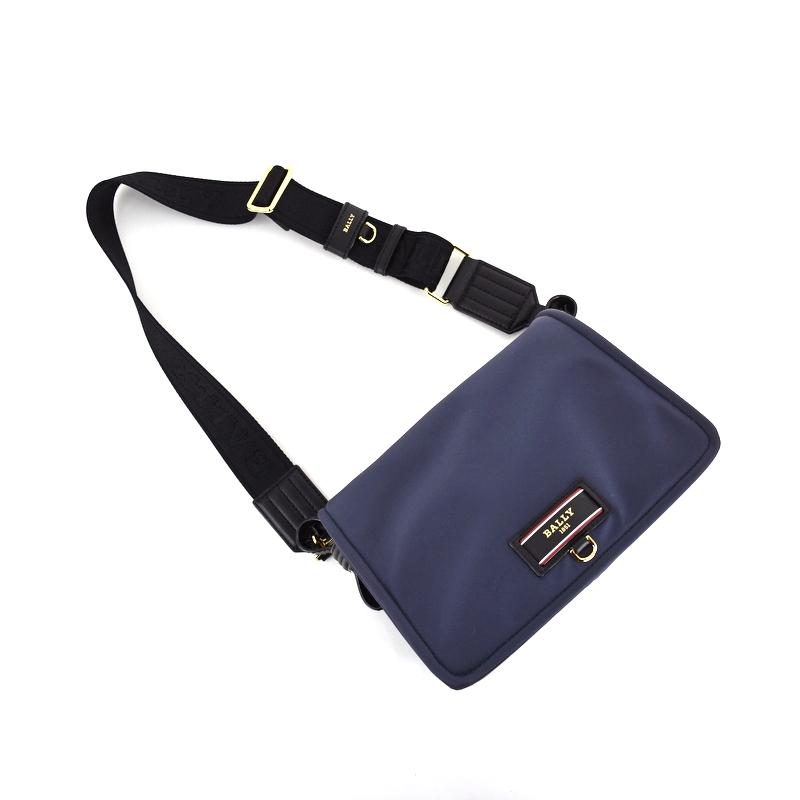 Bally（バリー） バッグ レディース ナイロン 2WAYショルダー ネイビー