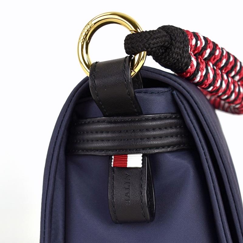 Bally（バリー） バッグ レディース ナイロン 2WAYショルダー ネイビー