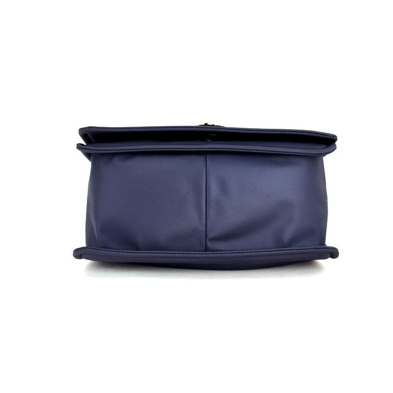 BALLY ネイビー エナメルレザー ハンドバッグ Bally（バリー） バッグ レディース ナイロン 2WAYショルダー ネイビー