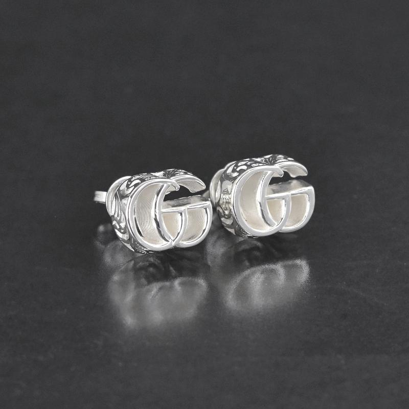 ダブルG グッチ ピアス SV925 スターリングシルバー 770758 ジュエリー