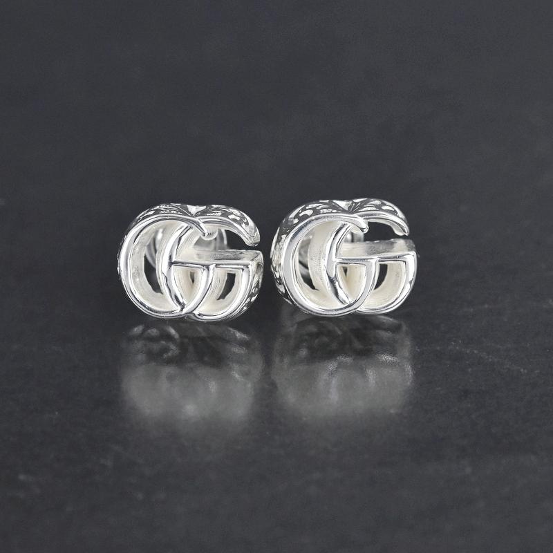 ダブルG グッチ ピアス SV925 スターリングシルバー 770758 ジュエリー