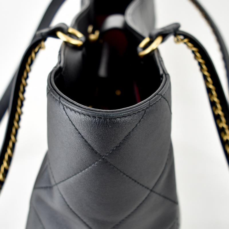 シャネル マトラッセ チェーンショルダーバッグ ブラック CHANEL シャネルマトラッセブラックチェーンショルダーバッグ