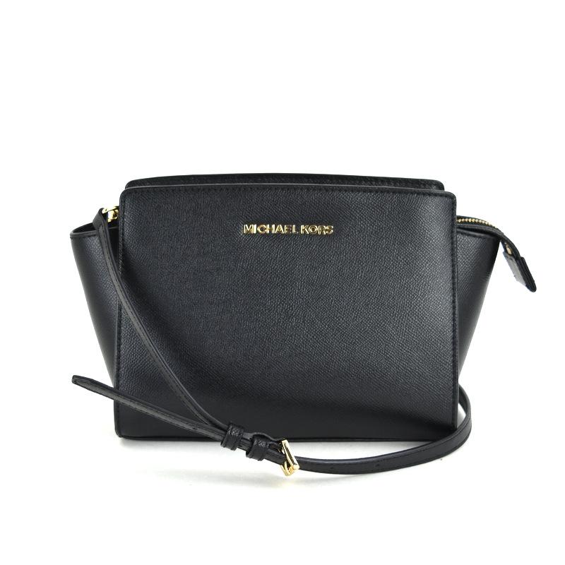MICHAEL KORS（マイケルコース） ショルダーバッグ ブラック レザー 革