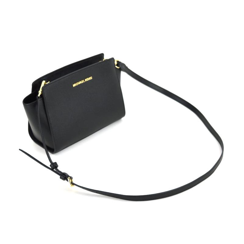 MICHAEL KORS（マイケルコース） ショルダーバッグ ブラック レザー 革