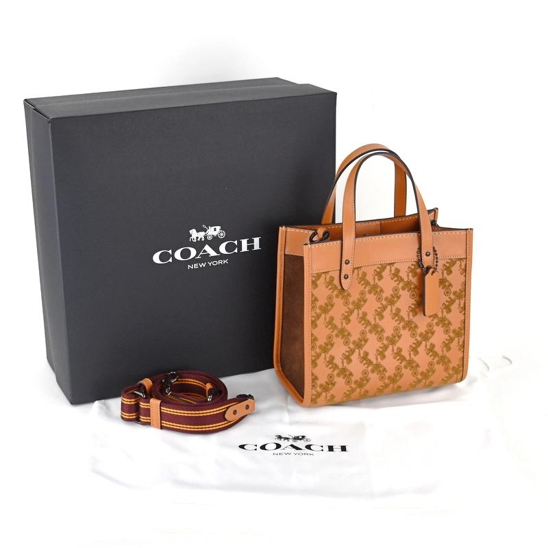 COACH コーチ バッグ 2WAYショルダー フィールドトート22 ホース COACH コーチ バッグ 2WAYショルダー フィールドトート22 ホース