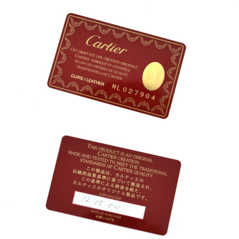 Cartier（カルティエ） 財布 マストライン 三つ折り 3つ折り ミニ財布