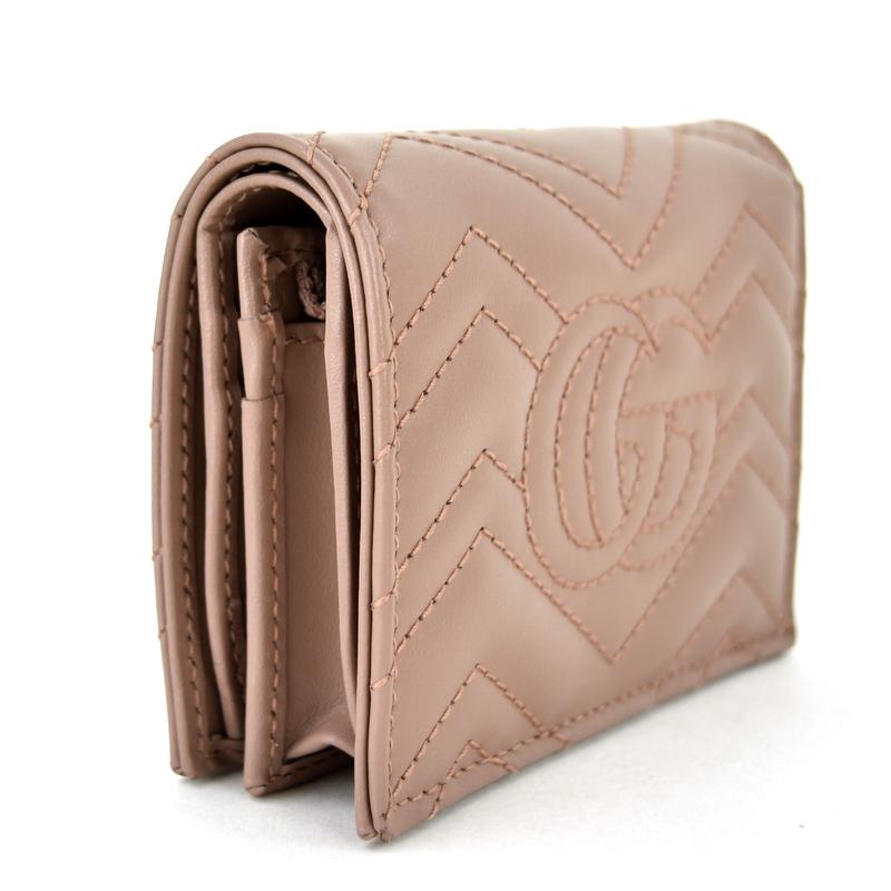 GUCCI グッチ 財布 レディース 二つ折り財布 GGマーモント