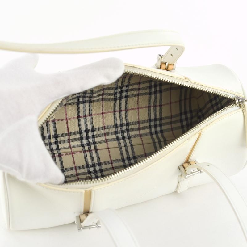 BURBERRY（バーバリー） ハンドバッグ 筒形 ドラムボストン ミニ