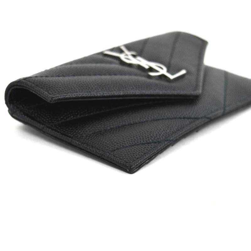 SAINT LAURENT サンローラン フラップカードケース モノグラム SAINT LAURENT サンローラン フラップカードケース モノグラム