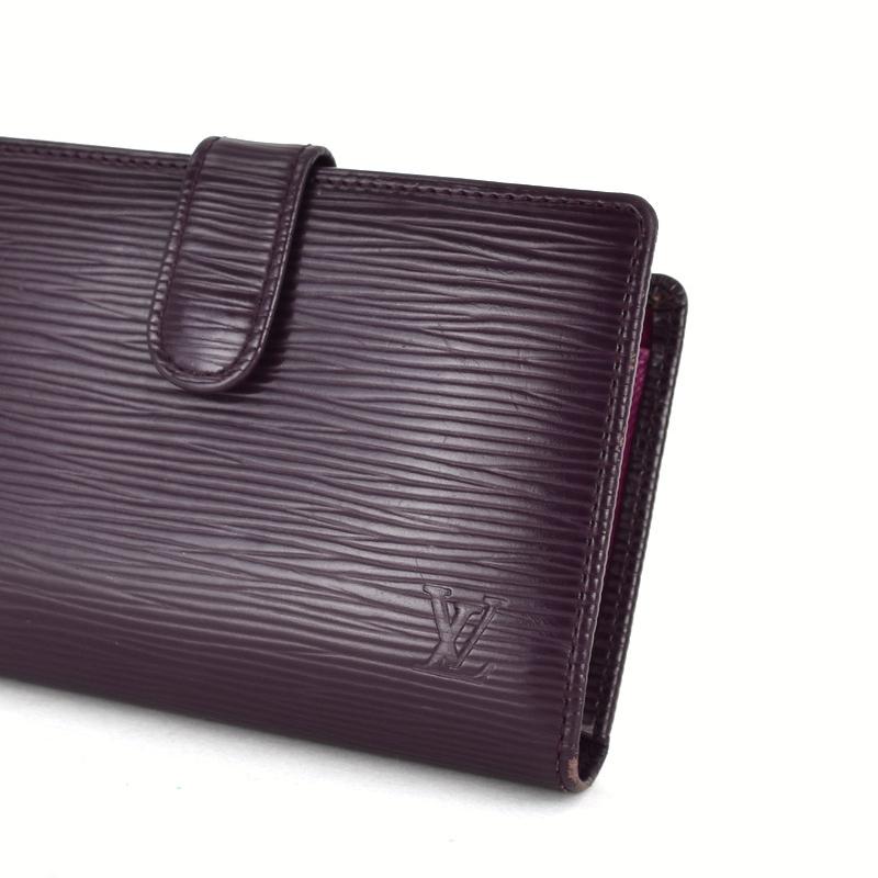 LOUIS VUITTON（ルイ・ヴィトン） 二つ折り がまぐち財布 エピ