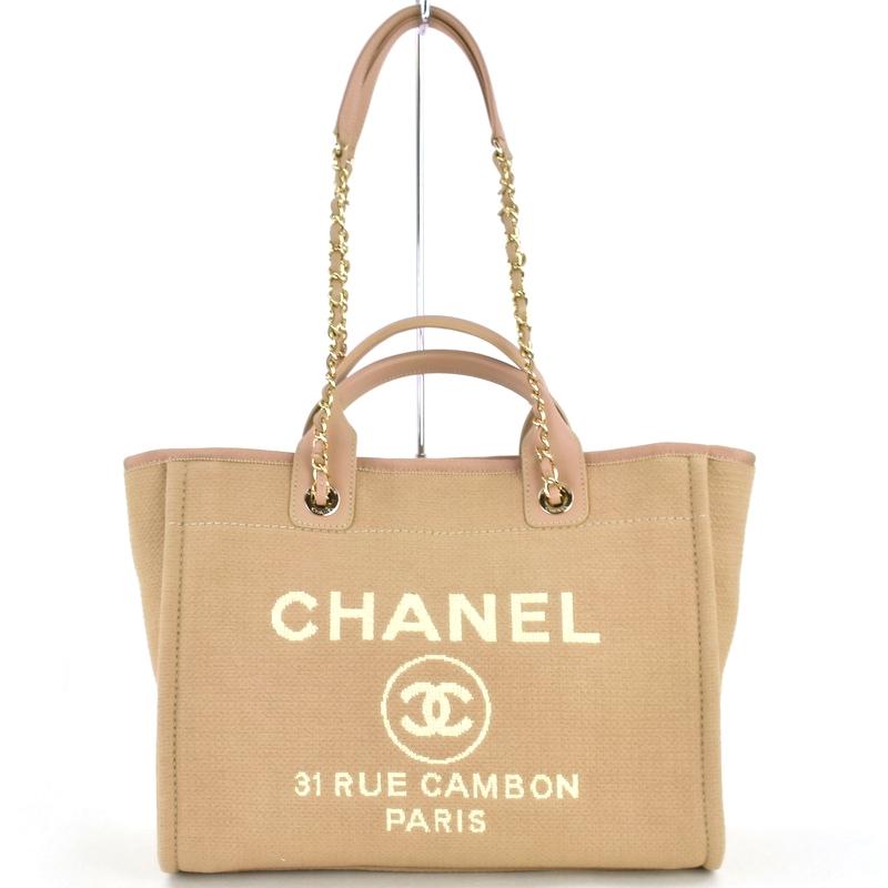 CHANEL（シャネル） バッグ レディース ドーヴィル 2WAYトート ラージ