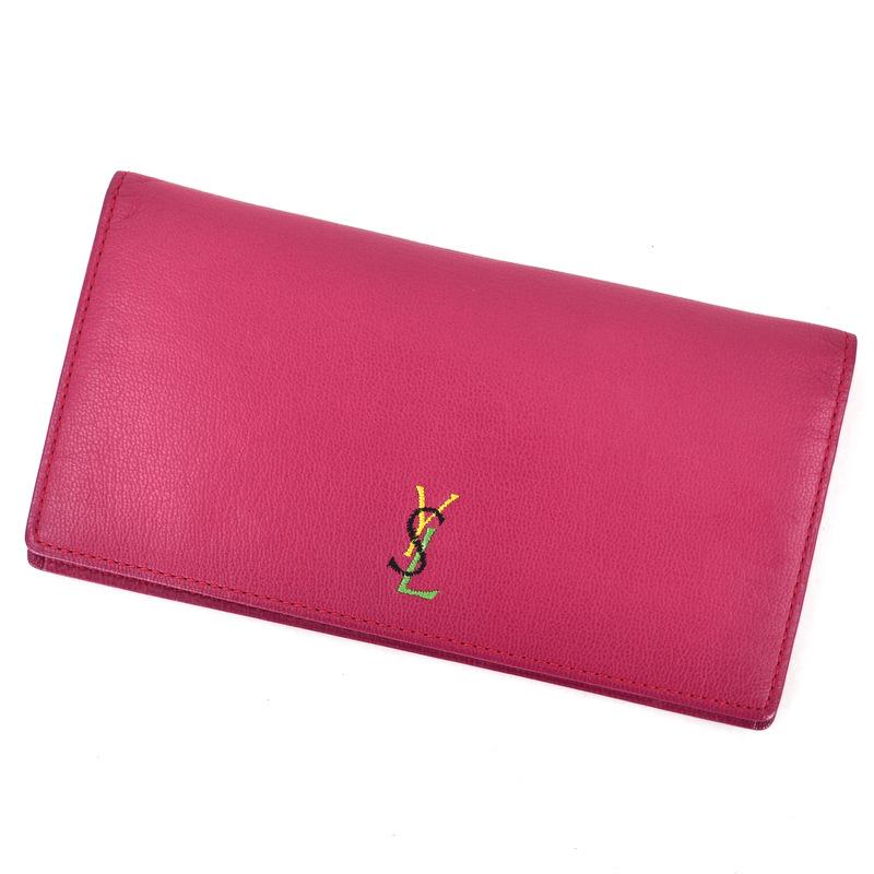 Yves Saint Laurent イヴサンローラン 財布 レディース 二つ折り長財布  