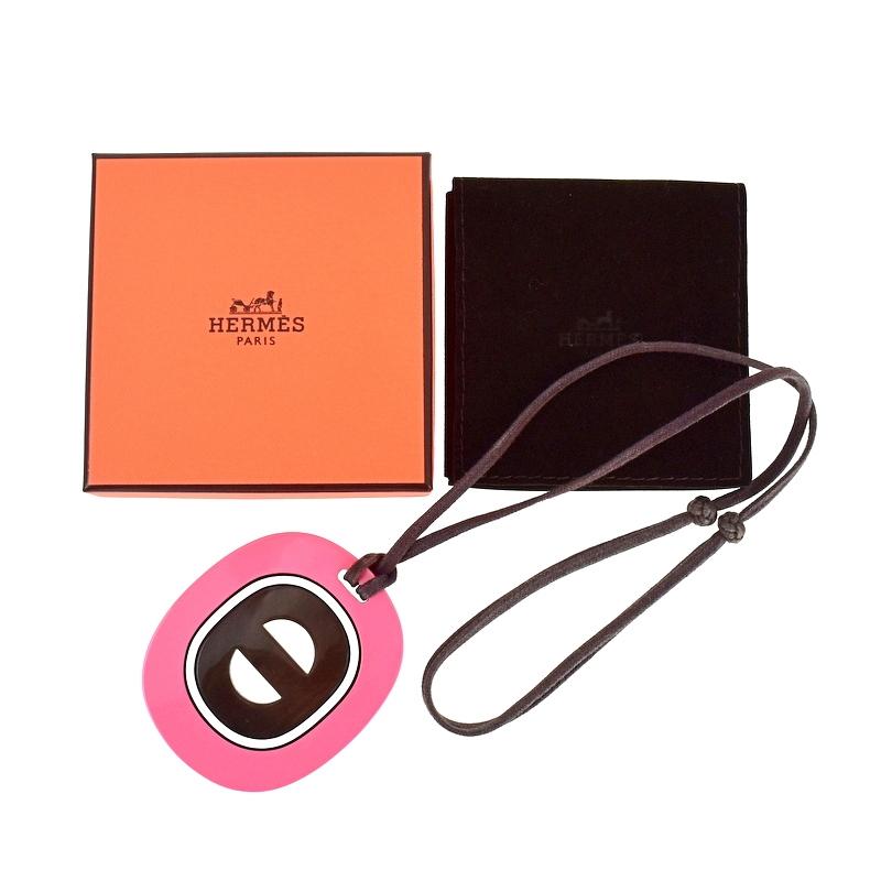 HERMES（エルメス） ネックレス バッファローホーン フィデリオ 84cm