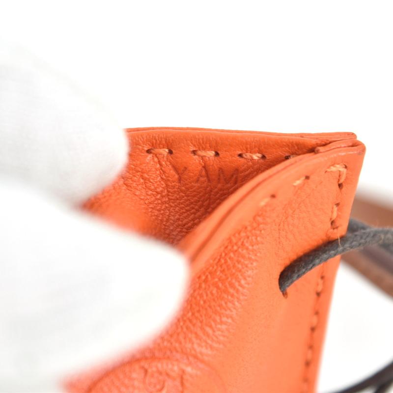 HERMES（エルメス） サックオランジュ バッグチャーム ショッパー