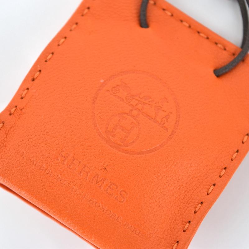 HERMES（エルメス） サックオランジュ バッグチャーム ショッパー