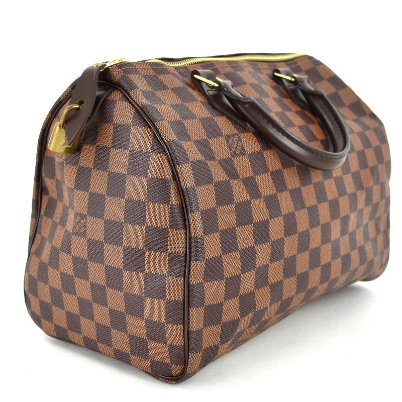‼️ルイヴィトン‼️ダミエスピーディ30 ブラウンN41531 ミニボストンバック 楽天市場】LOUIS VUITTON ルイヴィトン N41531 ダミエ