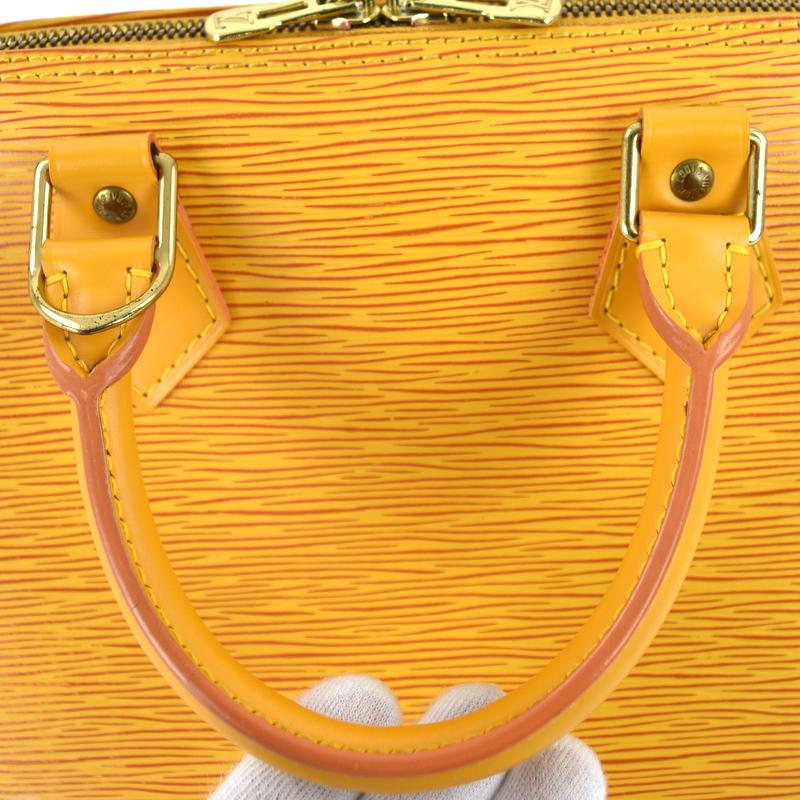 【美品】ルイヴィトン アルマPM エピ ハンドバッグ イエロー カデナ 南京錠 楽天市場】【バッグ】LOUIS VUITTON ルイ ヴィトン エピ アルマPM