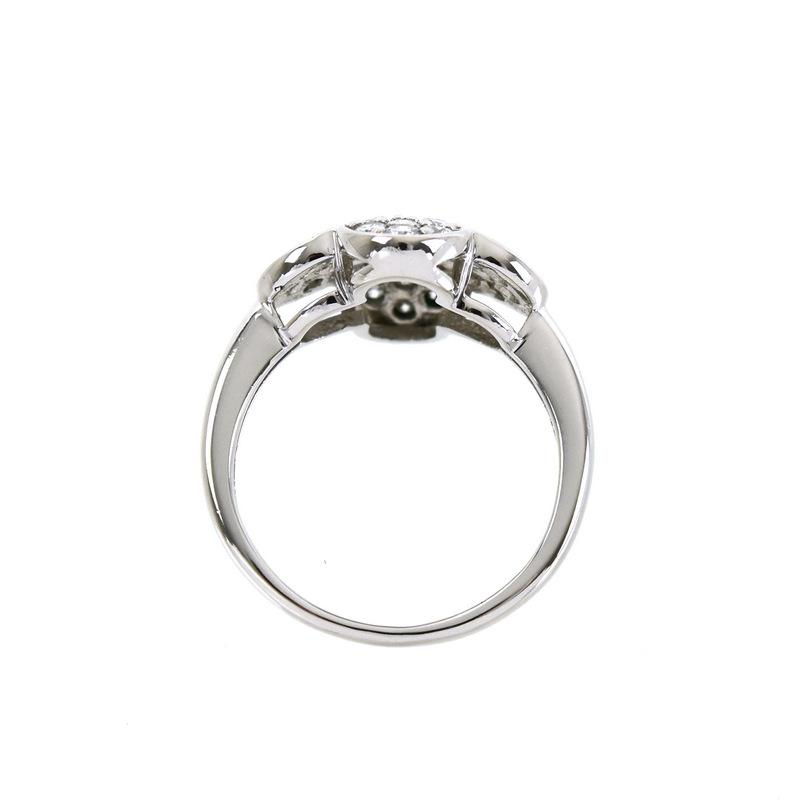 指輪 Pt950 レディース プラチナ950 10号 ピンクダイヤ 0.082ct ダイヤ
