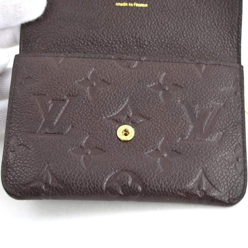【極美品】ルイヴィトン ポシェットクレ モノグラム アンプラント レザー 黒 ルイ ヴィトン モノグラム アンプラント ポシェット クレ M60633