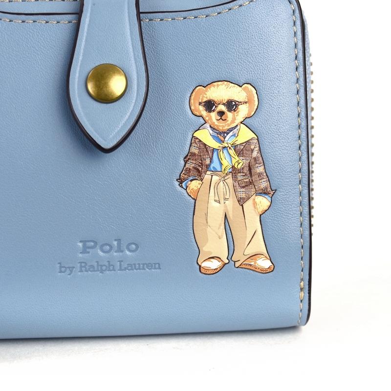 POLO RALPH LAUREN ポロラルフローレン 財布 レディース ブルー POLO RALPH LAUREN ポロラルフローレン 財布 レディース ブルー