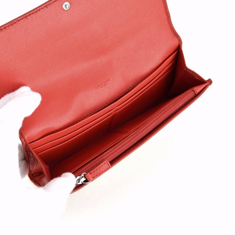 COACH コーチ/シグネチャー長財布/F51772/F51**/W19.5cm×H10cm×D2.5cm/コーチ/Aランク/79【中古】 COACH（コーチ） 長財布 レディース シグネチャー ベージュ×レッド