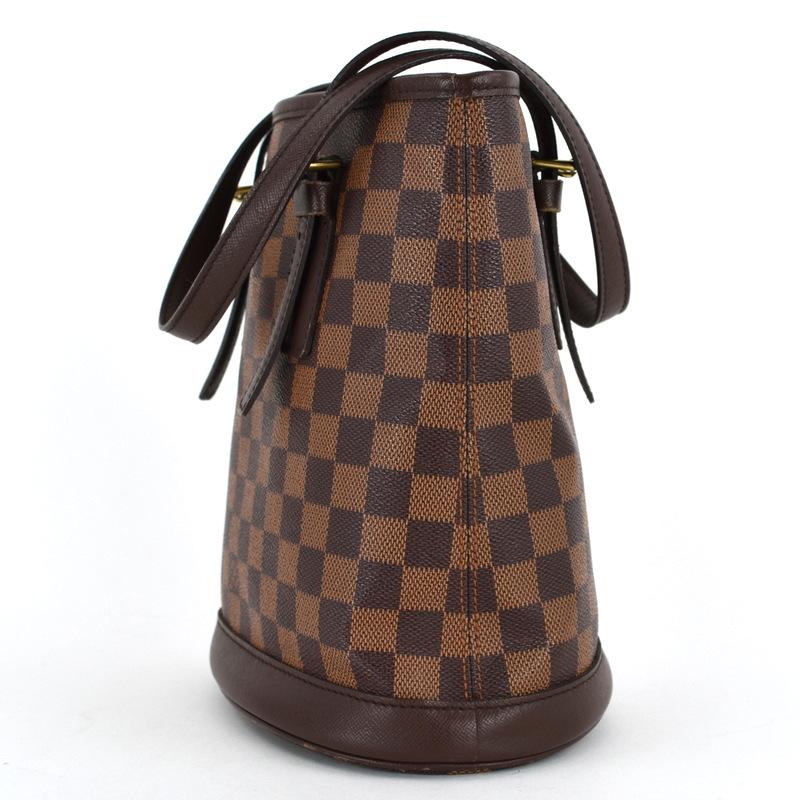 【美品】ルイヴィトン ハンドバッグ バケツ型 ダミエ マレ バケット✨ LOUIS VUITTON】【バケツ型バッグ】【スペシャルオーダー】ルイ