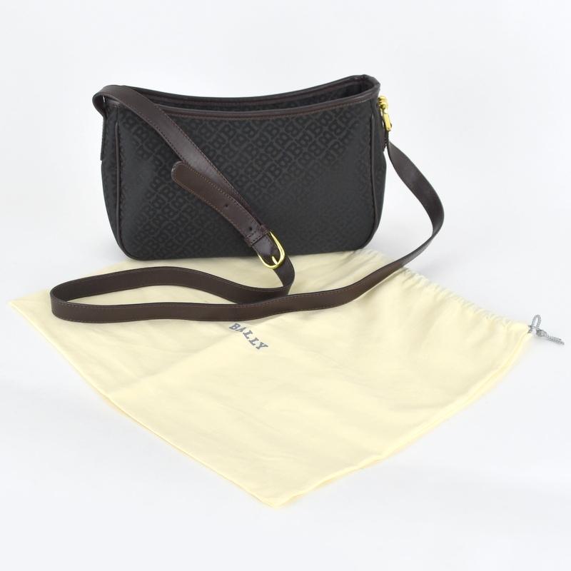 Bally（バリー） ショルダーバッグ ナイロン×レザー 斜め掛け 肩掛け