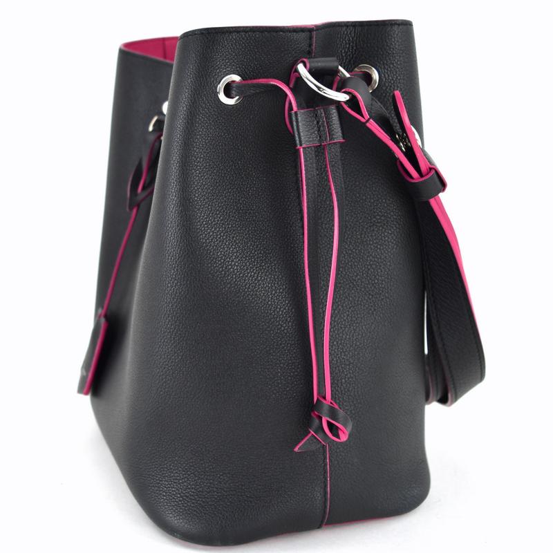 ルイヴィトン ロックミー バケット ショルダー ワンショルダー ブラック ピンク ロックミー ルイヴィトン バッグ レディース 2WAY ショルダーバッグ