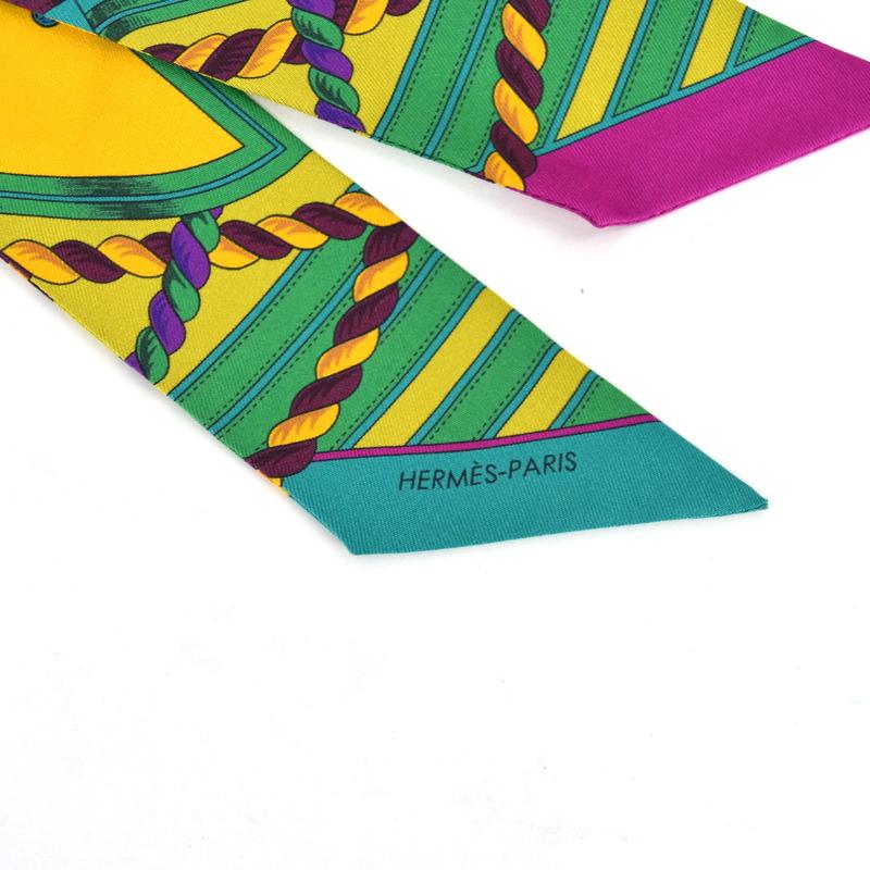 HERMES（エルメス） ツイリー リボンスカーフ シルク100％ GRANDE