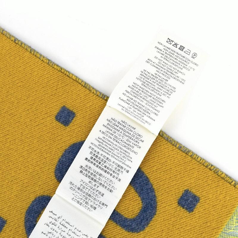 GUCCI（グッチ） マフラー レディース GGジャガードウールシルク