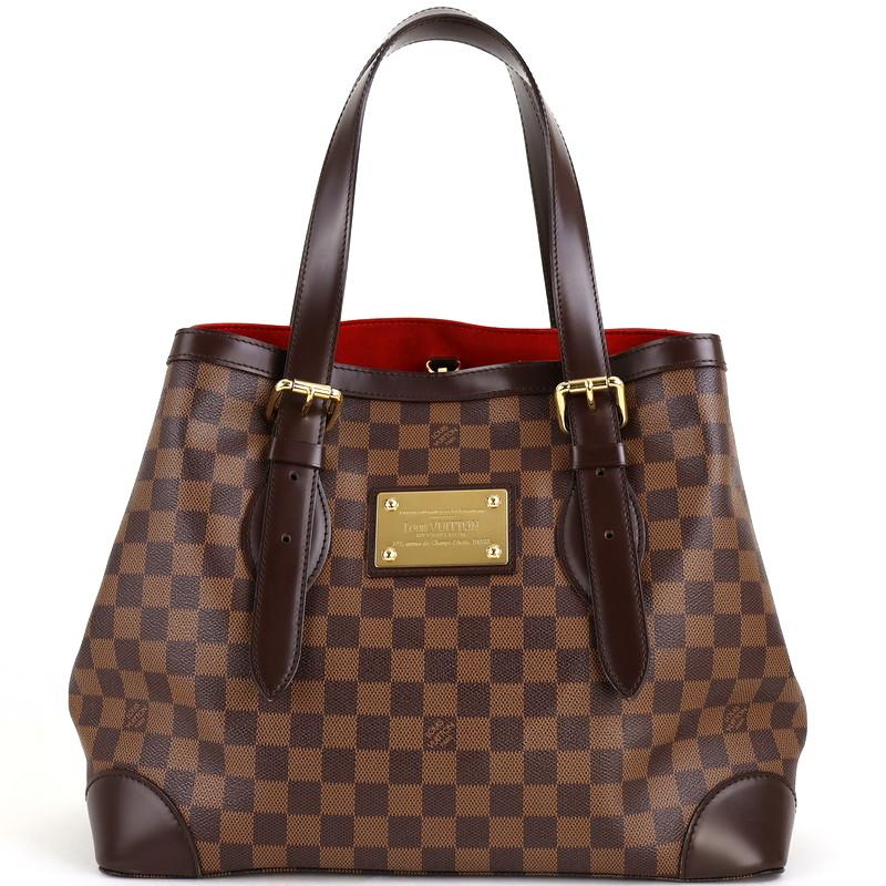 ▲良品♪ ルイヴィトン ハムステッドMM ダミエ N51204 ショルダーバッグ ハムステッド（LOUIS VUITTON） ルイヴィトン バッグ ダミエ