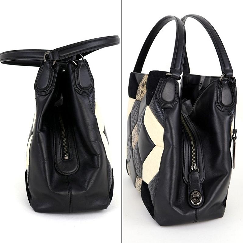 COACH（コーチ） バッグ レディース パッチワークレザー トートバッグ
