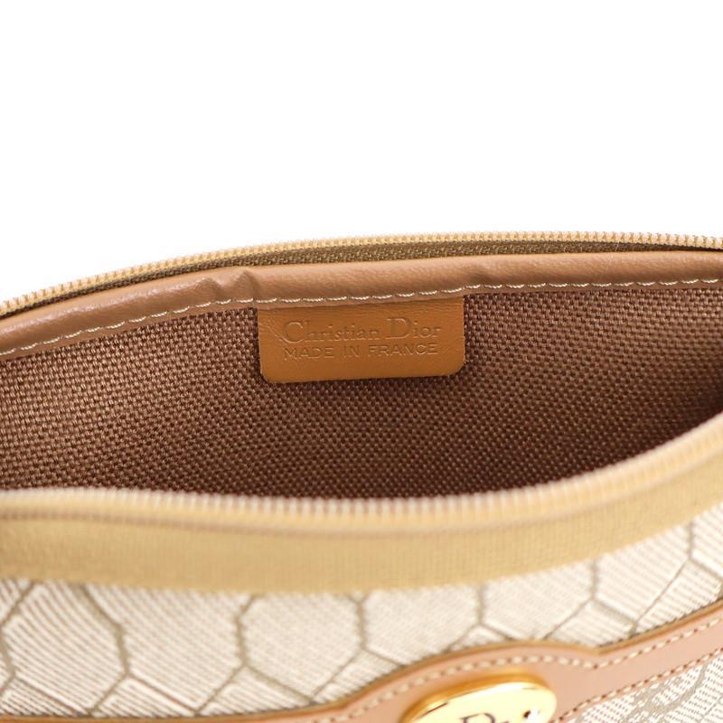 【美品】ChristianDior ハニカム柄 化粧ポーチ マルチケース Christian Dior ディオール ポーチ レディース ハニカム